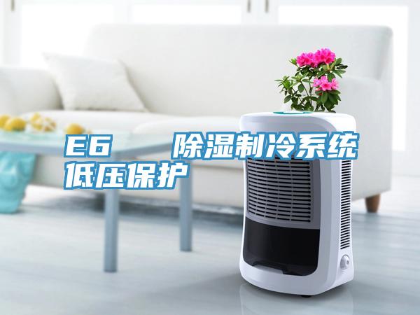 E6   除湿制冷系统低压保护