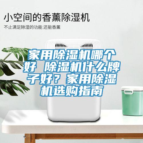 家用除湿机哪个好 除湿机什么牌子好？家用除湿机选购指南