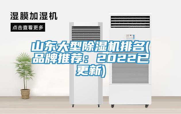 山东大型除湿机排名(品牌推荐：2022已更新)