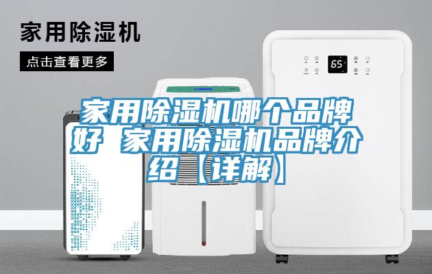 家用除湿机哪个品牌好 家用除湿机品牌介绍【详解】