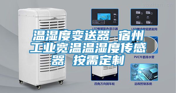 温湿度变送器 宿州工业宽温温湿度传感器 按需定制