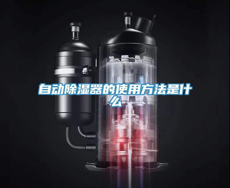 自动除湿器的使用方法是什么