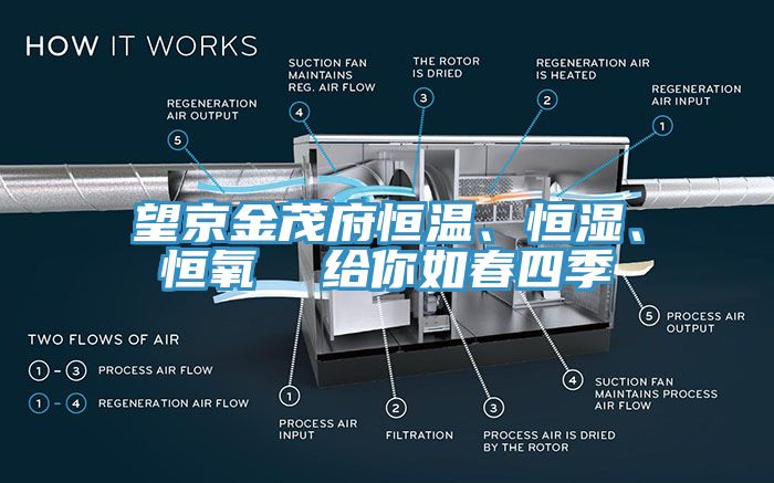 望京金茂府恒温、恒湿、恒氧  给你如春四季