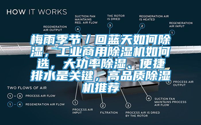 梅雨季节／回蓝天如何除湿，工业商用除湿机如何选，大功率除湿、便捷排水是关键，高品质除湿机推荐