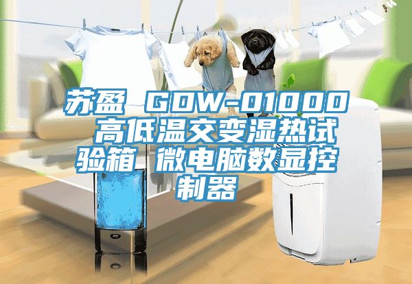 苏盈 GDW-01000 高低温交变湿热试验箱 微电脑数显控制器