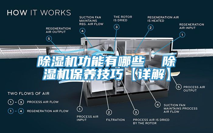 除湿机功能有哪些  除湿机保养技巧【详解】