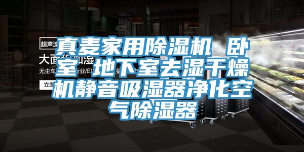 真麦家用除湿机 卧室 地下室去湿干燥机静音吸湿器净化空气除湿器