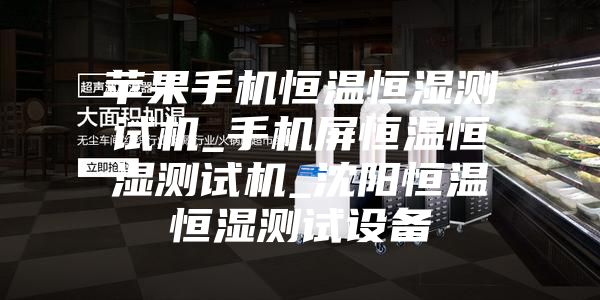 苹果手机恒温恒湿测试机_手机屏恒温恒湿测试机_沈阳恒温恒湿测试设备