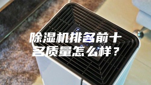 除湿机排名前十名质量怎么样？