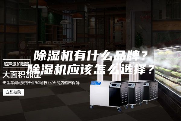 除湿机有什么品牌？除湿机应该怎么选择？